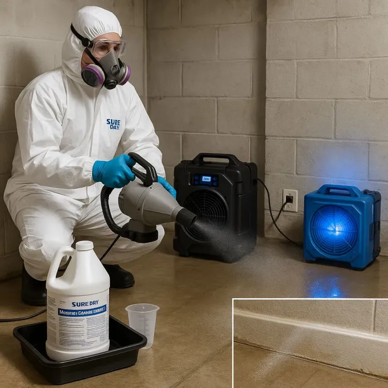 Sanitization and Odor Removal process in Thompson Falls, MT