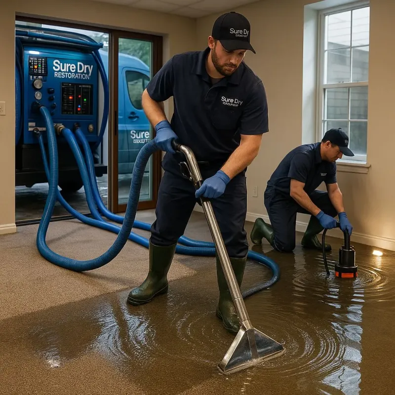 Water Extraction and Removal process in Thompson Falls, MT